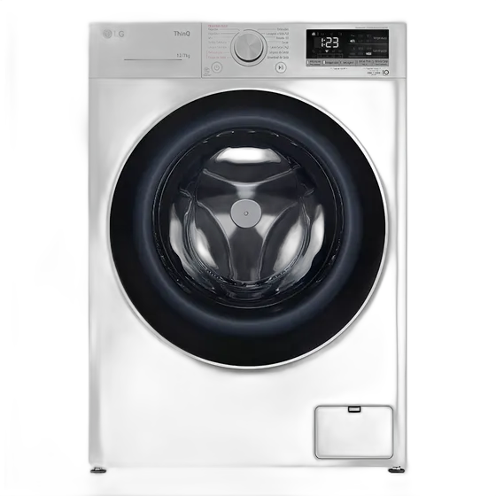 Lavasciuga LG Smart Vc4 12kg Bianca Con Intelligenza Artificiale Colore Bianco