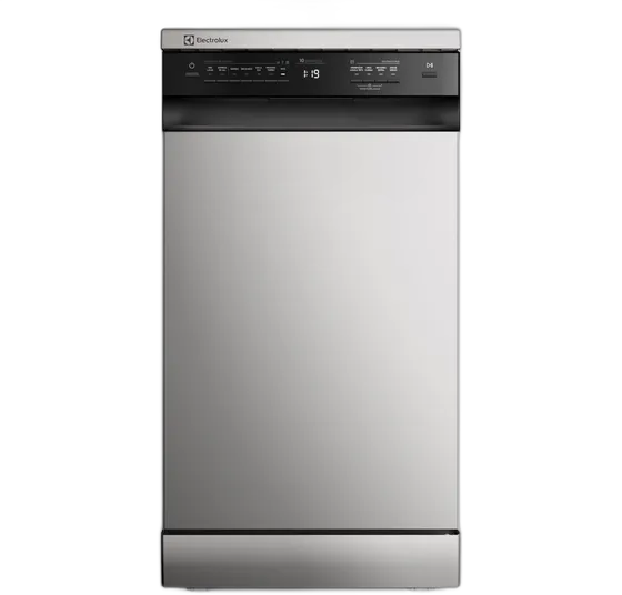 伊莱克斯 10 套餐具洗碗机 不锈钢 洗烘一体 50分钟 LS10E 银色