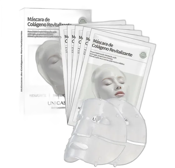 Koreanische Kollagen-Gesichtsmaske mit 6 Stück