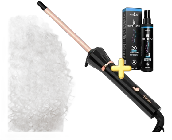 Arricciacapelli Professionale 9mm + Protettore Termico Babalis