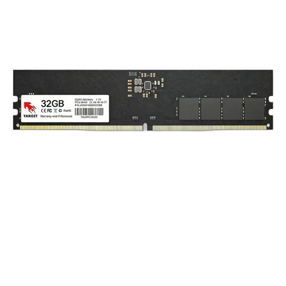 Target DDR5 RAM Memory Module, 32GB, 1.1V, 4800MHz
