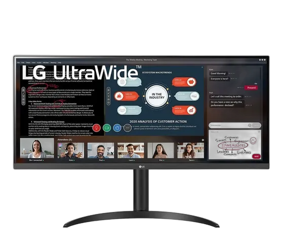 Игровой монитор LG UltraWide 34WP550 LCD 34" - Чёрный 100В/240В