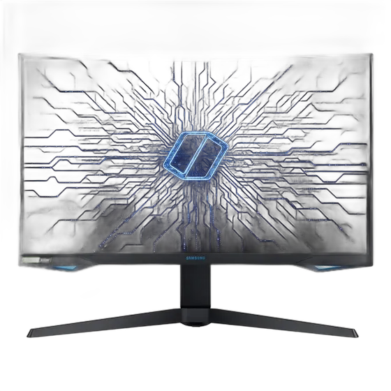 Samsung Gaming-Monitor mit 27"-Bildschirm 240Hz 127V und WQHD-Auflösung - Ausgezeichnet (Generalüberholt)