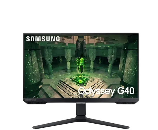 Monitor Gaming Samsung Odyssey G40 27, 240Hz, 1ms, Regolazione in Altezza, G-Sync, FreeSync, HDMI, DP, FHD, Nero