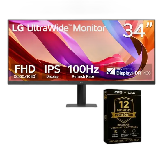 LG 34인치 Ultrawide IPS WFHD 모니터 100Hz 5ms 400 니트