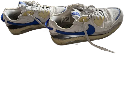 Nike Air Max رجالي للبالغين مقاس 41/42 أبيض/أزرق