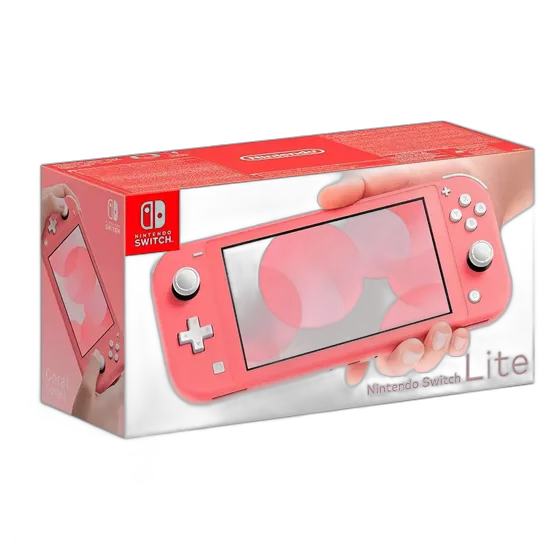 Nintendo Switch Lite 32 GB Standard Farbe Koralle + Koralle