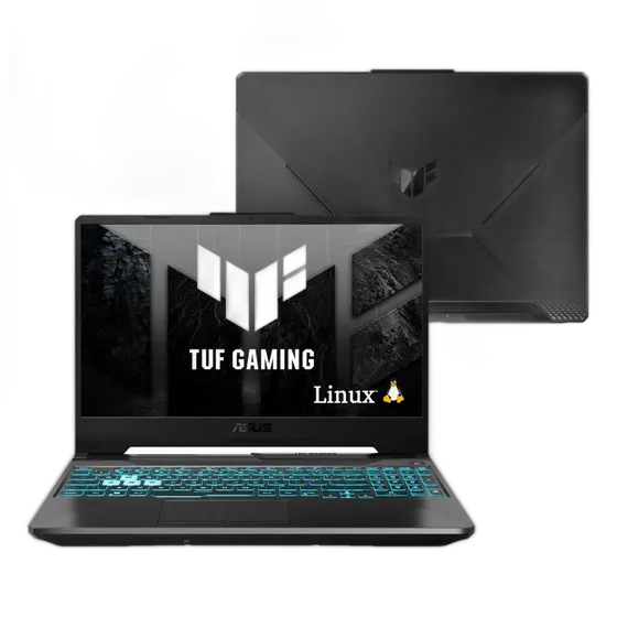 Notebook Asus TUF Gaming A15 3050 Ryzen 7 16GB 512GB Linux