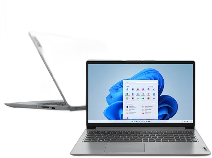 Notebook Lenovo IdeaPad 1 15IRU7 Intel Core i3-1315U 8GB 256GB SSD Windows 11 15.6 - 83QJ0001BO Cloud Grey