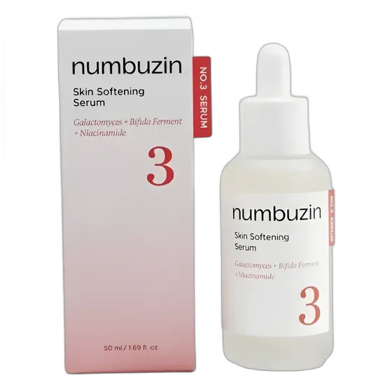 Numbuzin Siero No. 3 Skin Softening 50ml Coreano Per Pori
