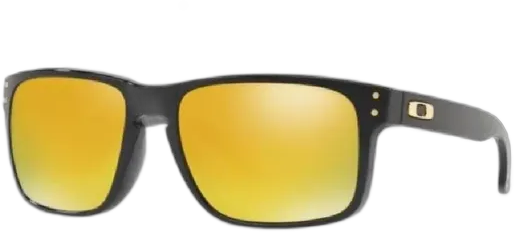 Occhiali Oakley Holbrook Polished Black O-Matter Lente 24K