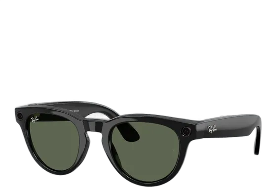 Kacamata Ray-Ban Meta Headliner Hitam Mengkilap G15 Gen2