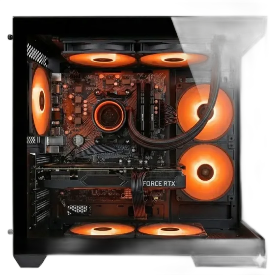 PC Gaming Pulse By BluePC - AMD Ryzen 7 5700X, B450, GeForce RTX 5070 Ti 16GB, 16GB DDR4, SSD M.2 PCIe 1TB, Alimentatore 750W 80 Plus - PGBP-PUL146