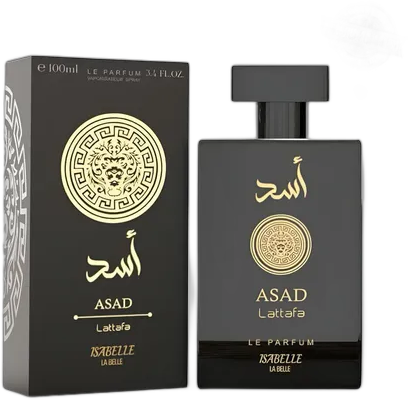 Parfum Arabe Asad 100ml Le Parfum Marque Isabelle La Belle Original - Boisé Chaud Inspiration Haute Fixation Homme Parfumé