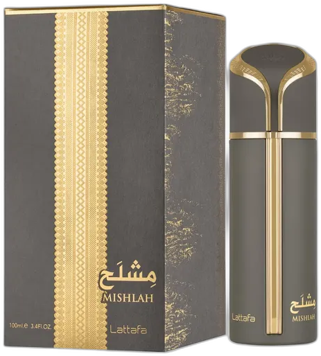 Perfume Lattafa Mishlah Eau De Parfum 100ml Masculino Importado