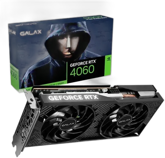 Galax NVIDIA GeForce RTX 4060 Grafikkarte 8GB OC