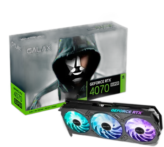 Galax Nvidia GeForce RTX 4070 Super Ex Gamer Grafikkarte