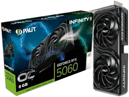 NVIDIA GeForce Palit RTX5060 8GB Infinity2 OC Grafikkarte