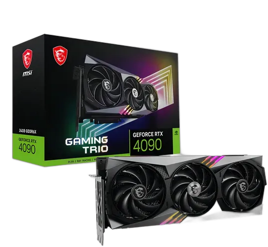 Kartu Grafis Nvidia MSI Gaming Trio GeForce RTX 40 Series RTX 4090 24GB