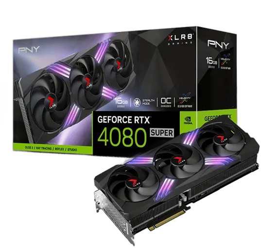 Scheda Video PNY GeForce RTX 4080 Super 16 GB OC RGB