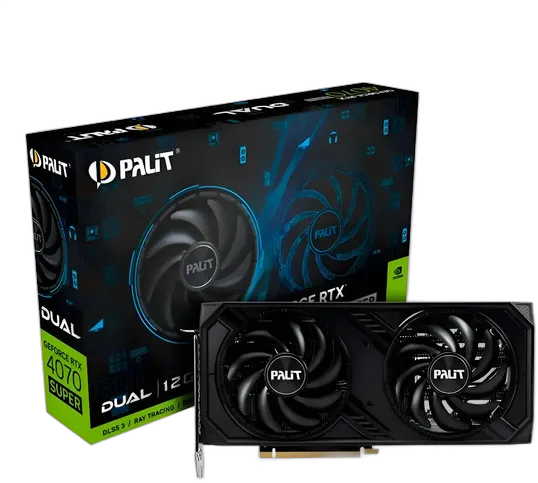 Grafikkarte RTX 4070 12gb Gddr6 Palit Dual 192 Bits