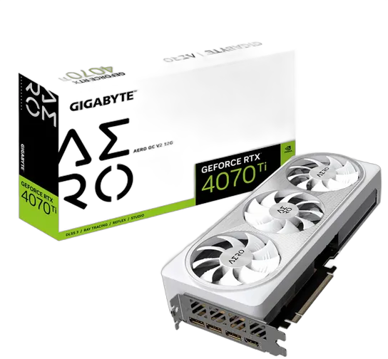 Scheda Grafica Gigabyte GeForce RTX 4070 Ti Aero OC V2 12GB