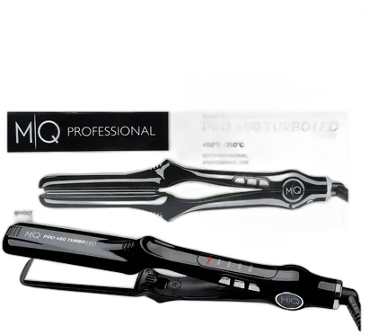 Plancha de Pelo MQ Pro 480 Turbo LED Titanium Negro 127/220V