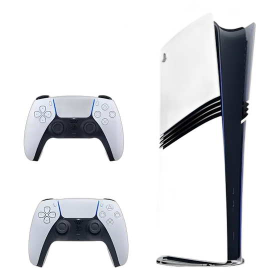 PS5 Pro 2tb 8k Digital Ed. Putih Dengan Kontroler Ekstra - Siap Kirim - Original - Tersegel - Faktur