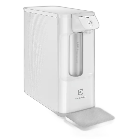 منقي مياه بارد جداً وبارد وطبيعي إلكتروني بلوحة مدمجة Electrolux PE12B مع فلتر كربوني 6 أشهر أو 3000 لتر بلوحة لمس أبيض