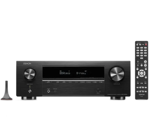 Denon AVR-X1800H Receiver 7.2 Channels Bluetooth WiFi HDMI 8K Dolby Atmos 127/220V
