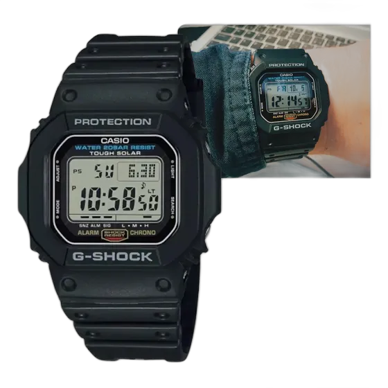 카시오 G-Shock G-5600 솔라 충전 시계 정품