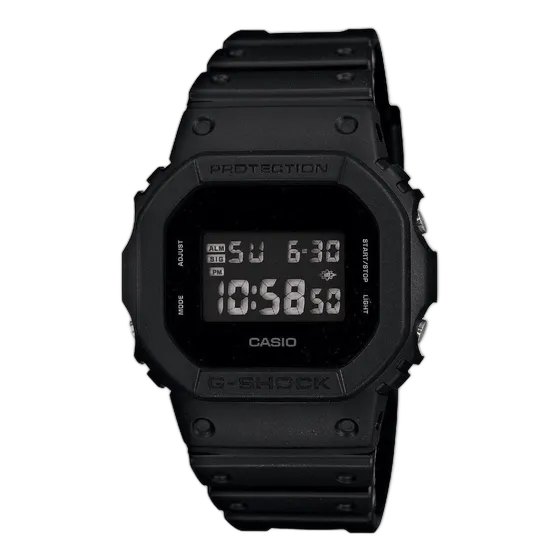 Casio Armbanduhr DW5600BB-1DR Schwarz