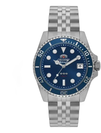 Orient Submariner 39 Uhr Yn6ss023 D1sx Silber Blau