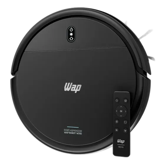 Saugroboter Wap Robot W310 3 in 1 mit Basis und Fernbedienung