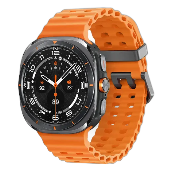 Samsung Galaxy Watch Ultra 2025 Smartwatch 47mm LTE, Galaxy AI, Luftfahrt-Titan Titan Grau