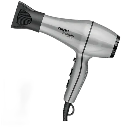 Secador de Cabello 2000 Watts - Style Pro Taiff Plata 127v
