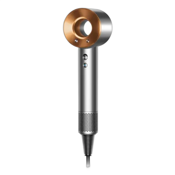 Pengering Rambut Dyson Supersonic Profesional Ionik Nikel/Tembaga