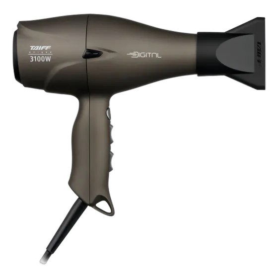 Professioneller Haartrockner Unique Digital Turmalin und Negative Ionen 3100W Taiff