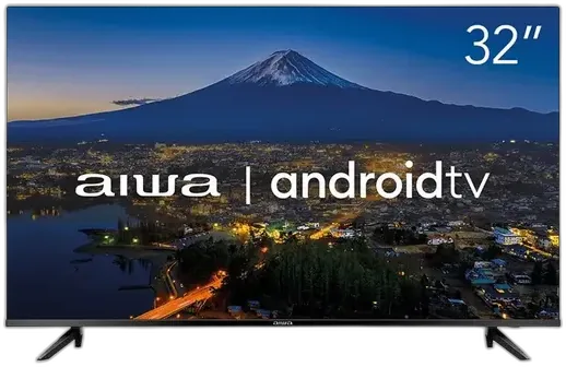 Smart TV AIWA 32” Android HD Bisel Ultrafino HDR10 Dolby Audio AWS-TV-32-BL-02-A