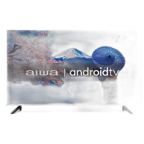 Smart TV AIWA 43” Android Full HD Borda Ultrafina HDR10 Dolby Áudio AWS-TV-43-BL-02-A