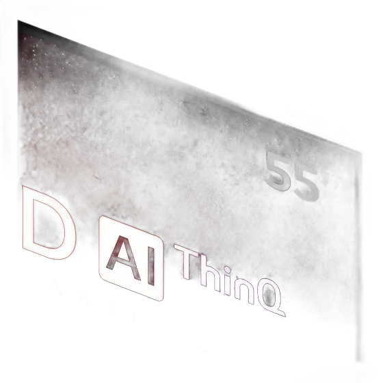 Smart TV LG AI ThinQ 55" OLED 4K UHD mit Google Assistant und Alexa
