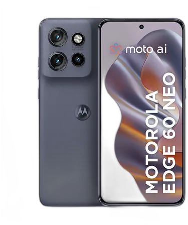 Smartphone Motorola Edge 60 Neo 5G - 256GB 24GB (12GB RAM + 12GB RAM Boost) Cámara Sony 50MP Moto AI y Pantalla 1.5K Super HD - Gris