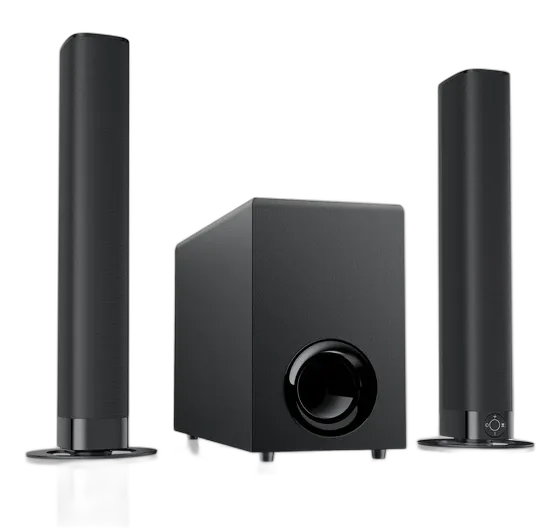 Soundbar Funsmile KY-8000E dengan Subwoofer Bluetooth untuk Smart TV