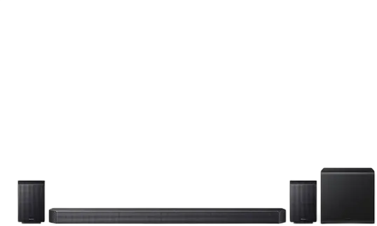 Soundbar Serie Q HW-Q930H 9.1.4 Kanäle Subwoofer und Rücklautsprecher 2026 - Titan Black