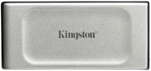 SSD Esterno Kingston XS2000 2TB Portatile USB-C USB 3.2 Velocità di Lettura Fino a 2000MB/s SXS2000/2000G Unità a Stato Solido Esterna Argento