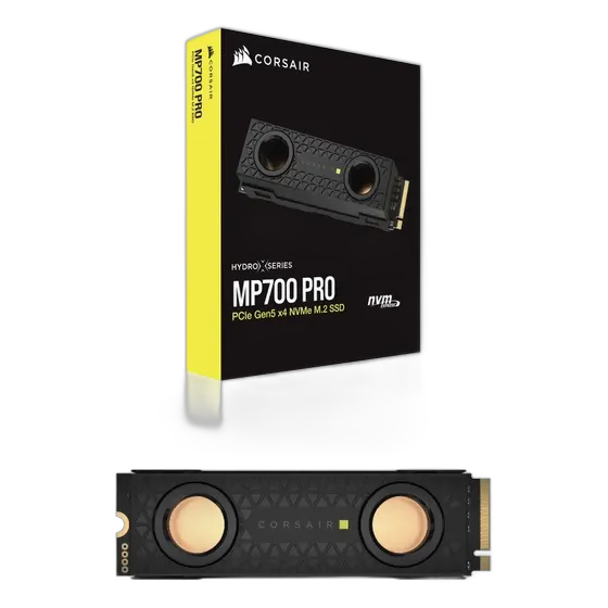Corsair MP700 Pro SE Hydro X M.2 SSD 4TB NVMe PCIe Gen 5