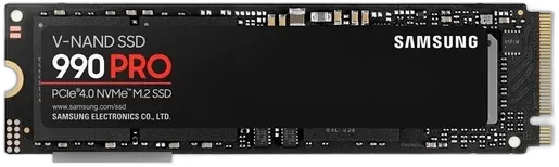SSD M.2 Samsung 990 Pro PCI-e NVMe Gen4 2TB Lesen 7450MB/s Und Schreiben 6900MB/s MZ-V9P2T0B/AM
