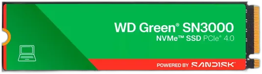 قرص SSD WD Green SN3000 NVMe 2TB أخضر