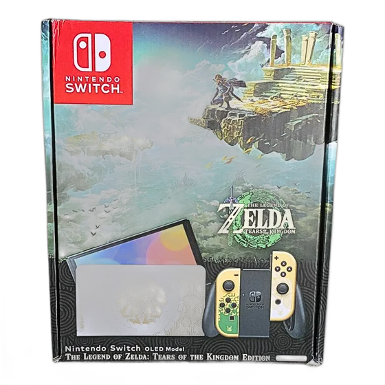 Switch OLED Zelda Tears Of The Kingdom Entsperrt Gebraucht