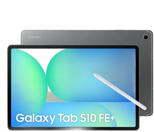 Samsung Galaxy Tab S10 FE+ Tablet 5G, 128GB, 8GB, 13.1" 90Hz Display, S Pen and Case Included Gray